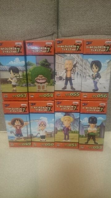 未開封 貴重 ワンピース コレクタブル Vol 7 全8種類セット ガイモン入り アニメ コミック キャラクター 新品 中古のオークション モバオク No 未開封 貴重 ワンピース コレクタブル Vol 7 全8種類セット ガイモン入り アニメ コミック キャラクター 新品 中古のオークション モバオク No