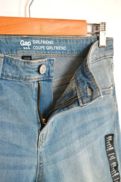 新品 Gap ギャップ ガールフレンド デニムパンツ 2 26s 未使用 ギャップ Gap 新品 中古のオークション モバオク