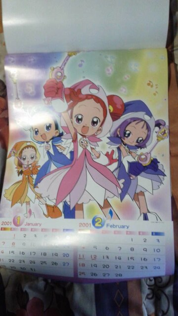 おジャ魔女どれみ01年カレンダーとポスター 非売品時計 新品 中古のオークション モバオク