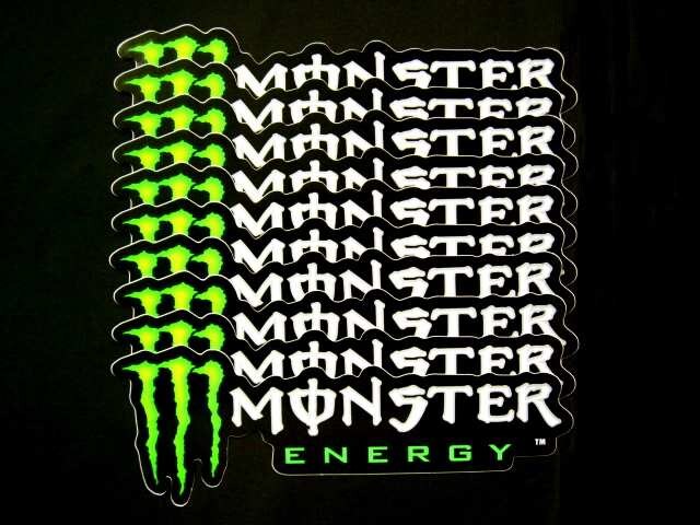 Monster Energy モンスターエナジー ステッカー 10枚 C 新品 中古のオークション モバオク